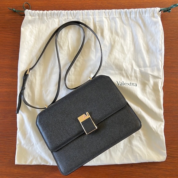 Valextra Nolo Medium Black - Picture 1 of 13